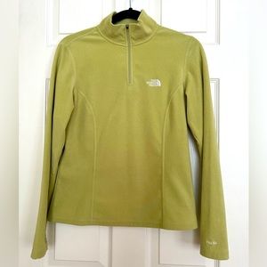 The North Face quarter zip.